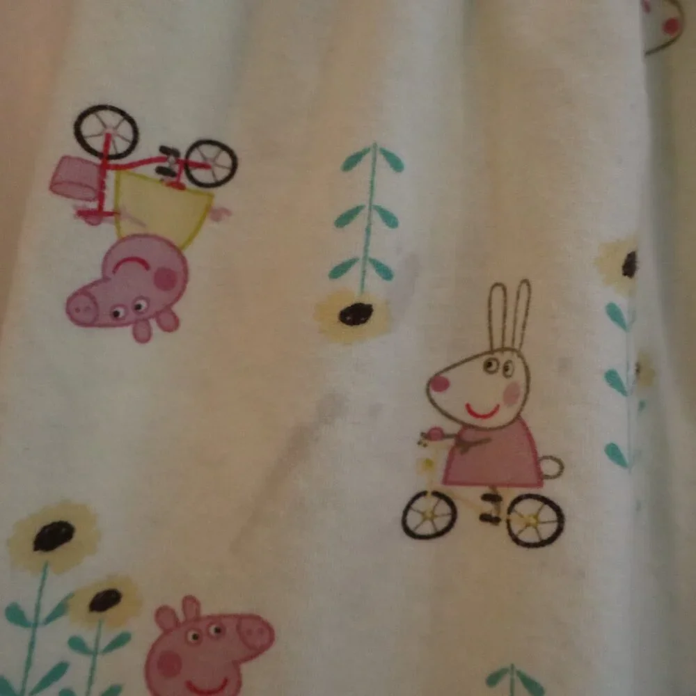 Yellow Peppa Pig 5T Dress with sunflowers - Picture 10 of 10